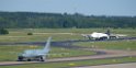 Lufthansa Airbus A 380 zu Besuch Flughafen Koeln Bonn P062